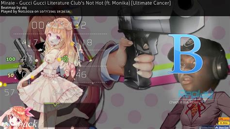 gucci gang osu map